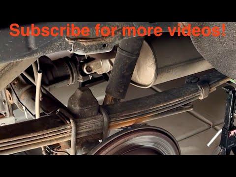 Simple! Rear Shock Absorber Replacement for 2015-2022 2nd Gen Chevrolet Colorado GMC Canyon GM Truck