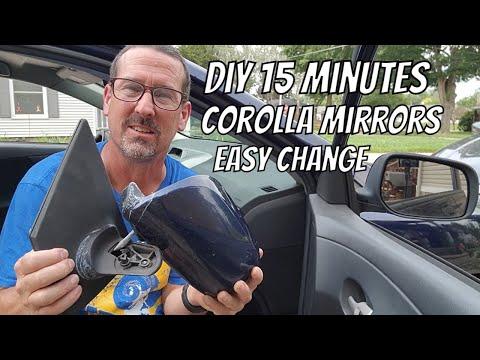 How to Install Side Mirrors on 2009 2013 Toyota Corolla in 15 minutes
