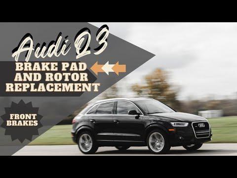 AUDI Q3 - Front - Brake &amp; Rotor Replacement (2018)