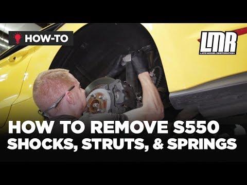 How To Remove S550 Mustang Struts, Shocks, &amp; Springs (2015-2023)