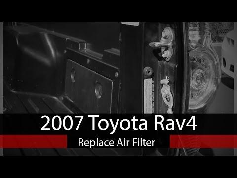 2007 Toyota Rav4 Air Filter Replacement