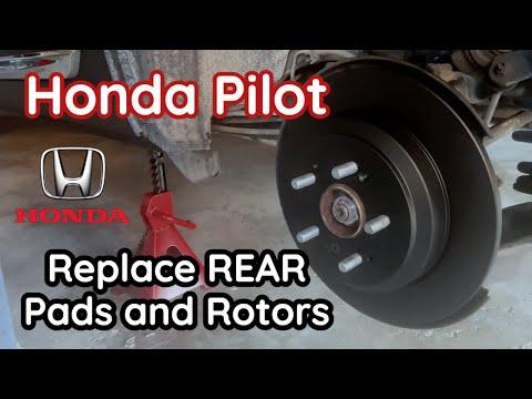 How to Replace Rear Brake Pads on a 2009-2022 Honda Pilot (EPB Service Mode Guide)