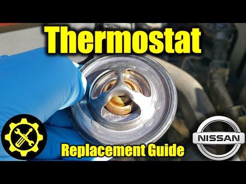 How to Replace the Thermostat on a 2002-2016 Nissan Altima (Coolant Drain & Refill Guide) (Trim: Base | Engine: Inline 4 2.5L | Body: Sedan)