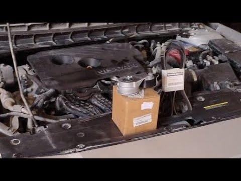 2020 Nissan altima SR 2.5L engine belt replacement step by step