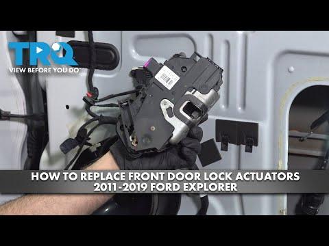 How to Replace the Front Door Lock Actuator on a 2011-2020 Ford Explorer