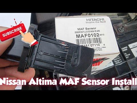 How to: Install Mass Air Flow (MAF) 2013 Nissan Altima