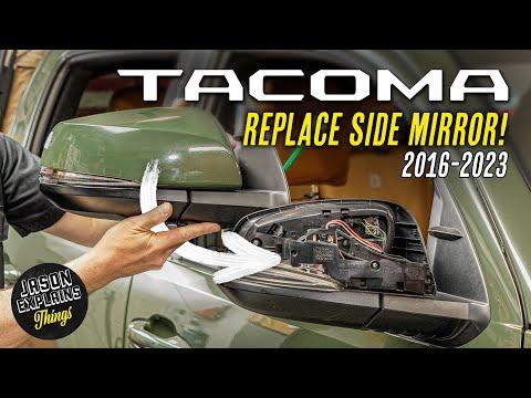 How To Replace Toyota Tacoma (2016 -2023) Side Mirror: OEM VS AFTERMARKET WARNING!