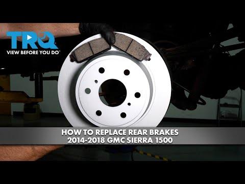 How to Replace Rear Brake Pads & Rotors on a 2007-2018 GMC Sierra 1500