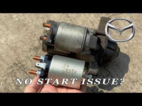How to Replace the Starter Motor on a 2014-2025 Mazda CX-5 2.5L (Trim: Grand Touring | Engine: Inline 4 2.5L | Body: Sport Utility)