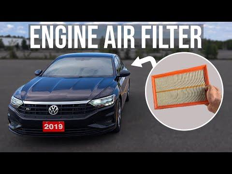 How to Replace Engine Air Filter - Volkswagen Jetta (2019-2024)