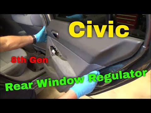 How to Replace the Rear Window Regulator on a 2009 Honda Civic (LH or RH)