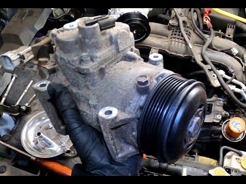How to Replace the A/C Compressor on a 2015 Subaru Outback (R-134a System)