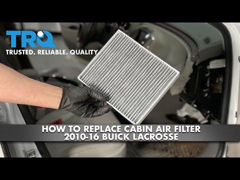 How To Replace Cabin Air Filter 2010-16 Buick Lacrosse