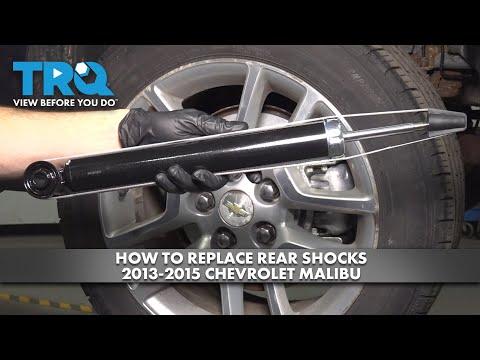 How to Replace Front Struts and Rear Shocks on a 2014 Chevrolet Malibu