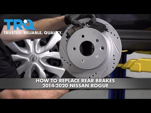 How to Replace Rear Brake Pads and Rotors on a 2008-2017 Nissan Rogue (Engine: Inline 4 2.5L)