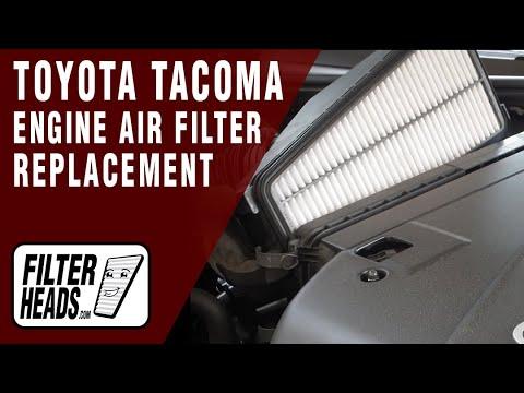 How to Replace Engine Air Filter 2005-2015 Toyota Tacoma V6 4.0L