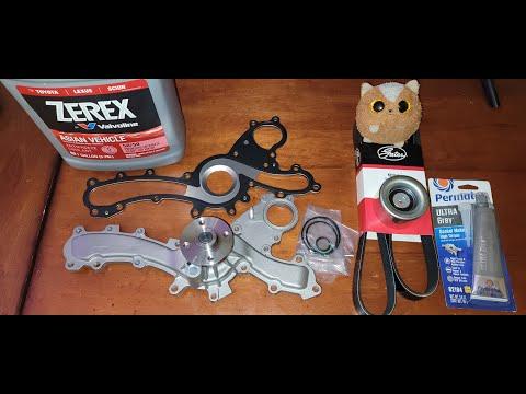 How to Replace the Water Pump on a 2009-2013 Toyota Highlander (Engine: Inline 4 2.7L)