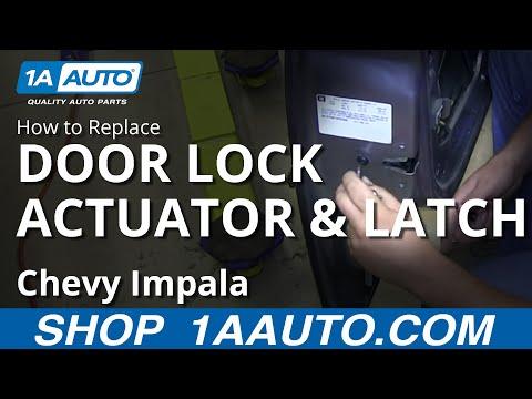 How to Replace Door Lock Actuator &amp; Integrated Latch 06-11 Chevy Impala