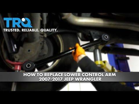 How To Replace Lower Control Arm 2007-2017 Jeep Wrangler