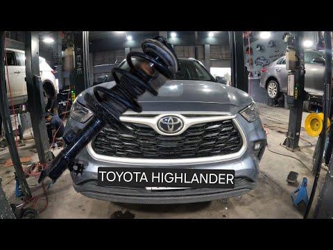 complete strut replacement ... toyota highlander 2020-2025 (torque specs)