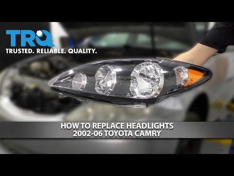 How to Replace Headlight Bulbs on a 1992-2018 Toyota Camry (Low Beam H11 & High Beam 9005)