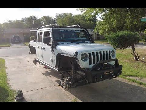 How to Replace Front & Rear Shocks (Struts) on a 2020-2024 Jeep Gladiator (Trim: Willys)