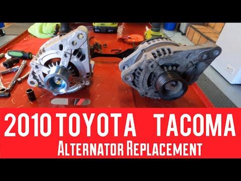 2010 Toyota Tacoma Alternator Replacement How To