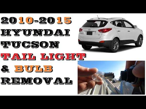 How to Replace Both Taillight Bulbs on a 2010-2021 Hyundai Tucson