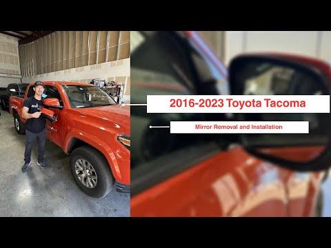 2016-2023 Toyota Tacoma Side View Mirror Removal and Installation - Easy and Fastest Way!