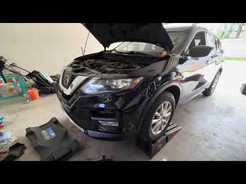 Nissan Rouge (2013-2020) Oil + Filter Change in 4 minutes  2.5L engine