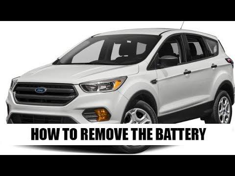 2015 Ford Escape Battery Replacement