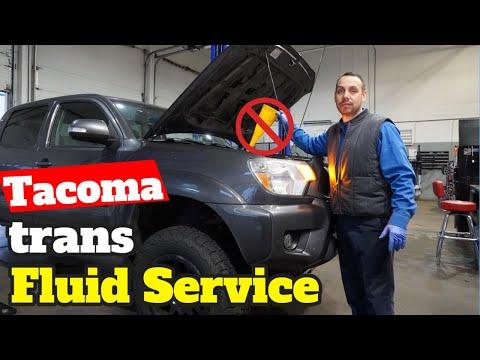 Toyota Tacoma Transmission Fluid Change // Do It At Home