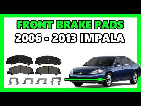 How to Change / Replace Front Brake Pads || 2006 - 2013 Impala || Chevy Chevrolet
