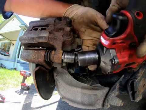 2011-2016 Honda CRV AWD Rear brake pads and rotor replacement