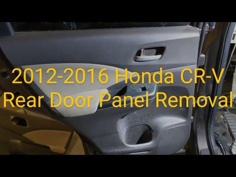 2012-2016 Honda CRV CR-V Rear Door Panel Removal Left OR Right Driver's Passenger's 2013 2014 2015