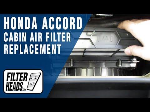 How to Replace the Cabin Air Filter on a 2003-2024 Honda Accord (Step-by-Step) (Engine: V6 3.5L)