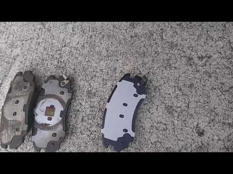 CHEVY EQUINOX 2011 FRONT BRAKE PADS REPLACEMENT