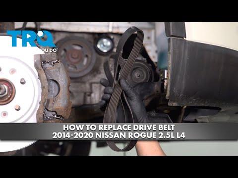 How to Replace Drive Belt 2014-2020 Nissan Rogue 2.5L L4