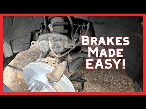 2014-2018 GMC Sierra / Silverado Front Brake Pads &amp; Rotors Replacement