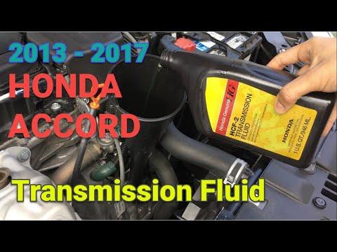 DIY 2013 2014 2015 2016 2017 Honda Accord Change CVT Transmission Fluid
