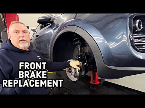 How To Replace Kia Sportage Front Brake Pads and Rotors 2017-2021