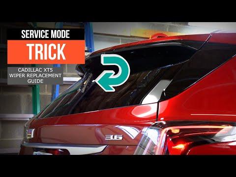 How to Replace Front Windshield Wiper Blades on a 2019-2025 Cadillac XT4
