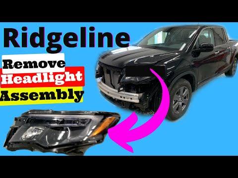 How to Remove Headlight Assembly -- Honda Ridgeline