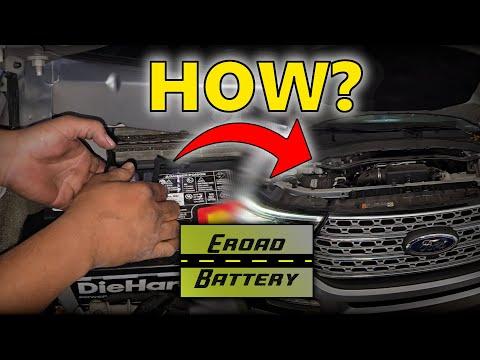 How to Replace the 12V Battery on a 2020-2025 Ford Explorer Step-by-Step (Engine: Inline 4 2.3L)