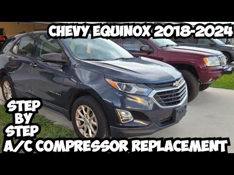 How to Replace the A/C Compressor on a 2020 Chevrolet Equinox 1.5L