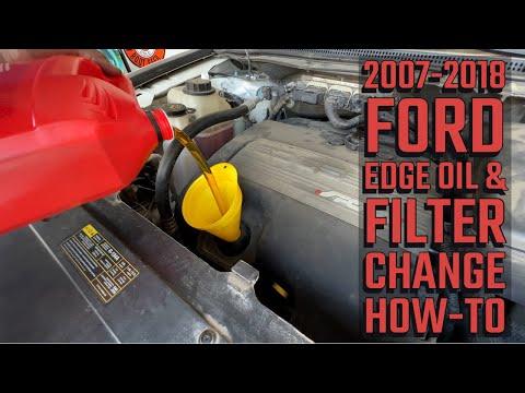 2007-2018 Ford Edge Oil &amp; Filter Change How-To