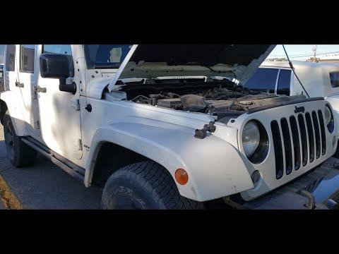2015 Jeep Wrangler Engine Oil &amp; Filter Change
