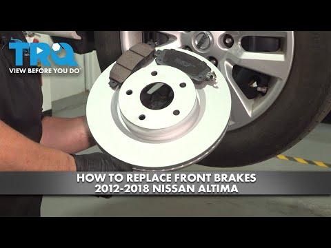 How to Replace Front Brake Pads and Rotors on a 2013-2025 Nissan Altima (Trim: SL | Engine: Inline 4 2.5L | Body: Sedan)