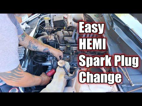 How to Change 5.7L HEMI Spark Plugs | 2017 Dodge Charger RT
