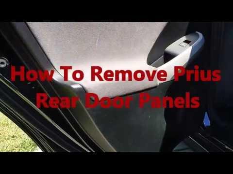 How to Replace the Rear Window Regulator on a 2018 Toyota Prius (Left or Right)